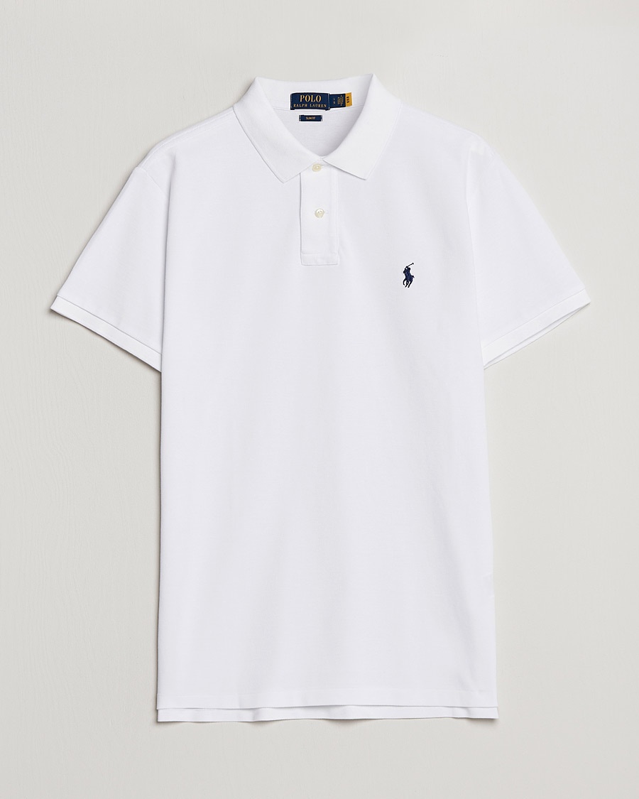 Polo Ralph Lauren Slim Fit Polo White – White