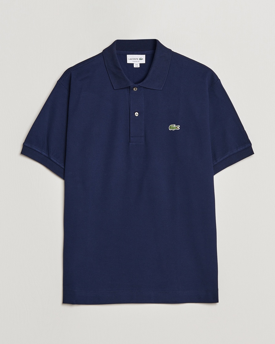 Lacoste Original Polo Piké Navy Blue – Blue