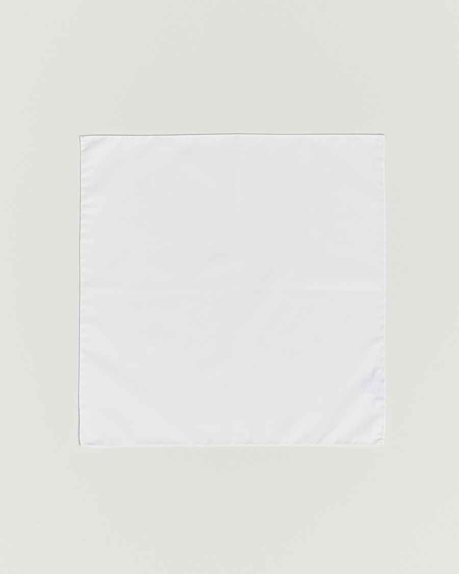 Stenströms Handkerchief Cotton White – White