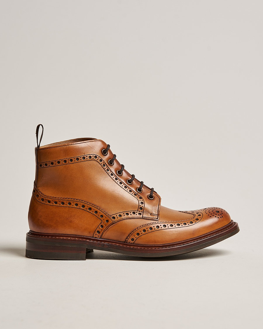 Loake 1880 Bedale Boot Tan Burnished Calf – Brown