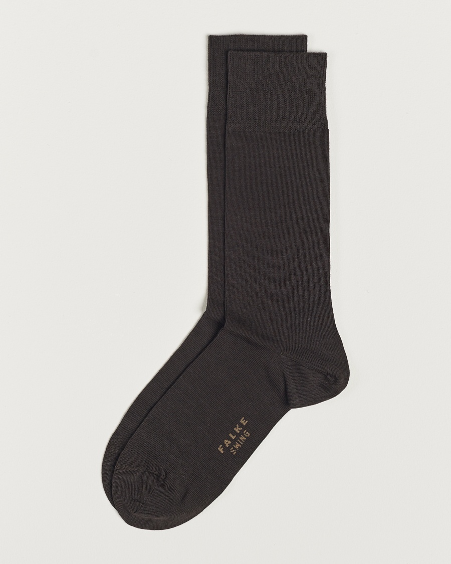 Men | Everyday Socks | Falke | Swing 2-Pack Socks Brown