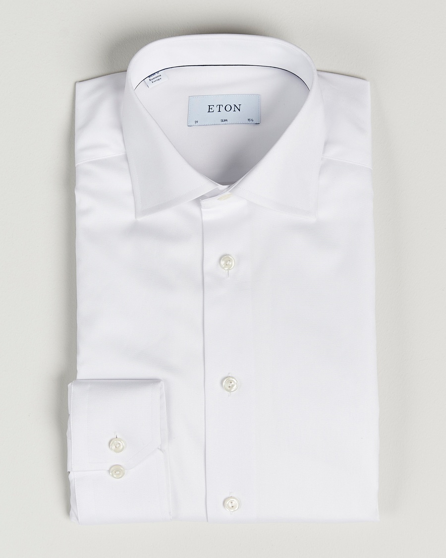 Eton Slim Fit Shirt White – White