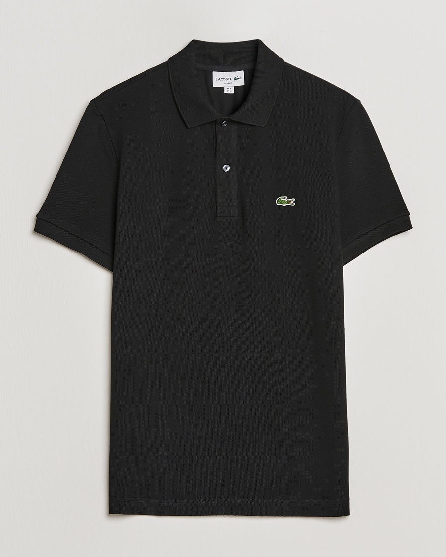 Lacoste Slim Fit Polo Piké Black – Black