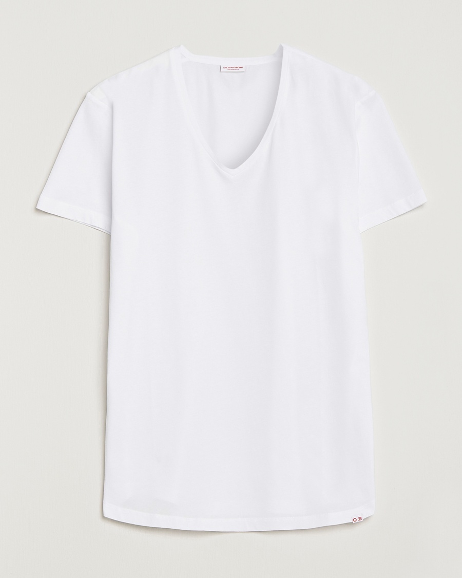 Orlebar Brown OB V-Neck Tee White – White