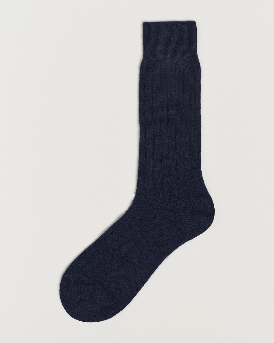 Men | Everyday Socks | Pantherella | Waddington Cashmere Sock Navy