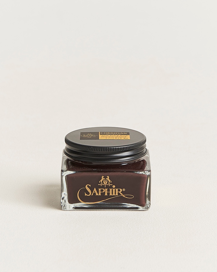 Saphir Medaille d'Or Cordovan Creme 75 ml Dark Brown – Brown