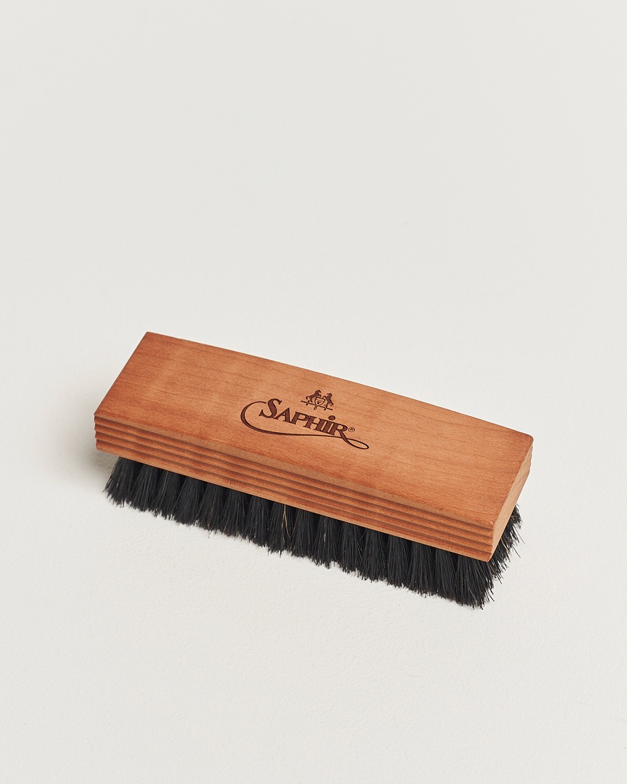 Saphir Medaille d'Or Gloss Cleaning Brush Large Black – Black