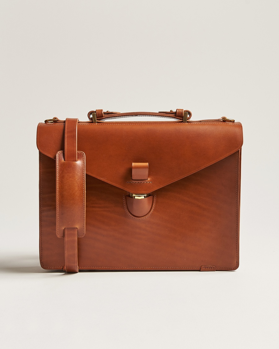 Tärnsjö Garveri TG1873 Briefcase Cognac – Brown