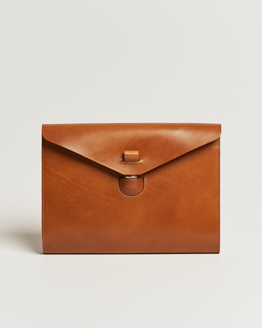 Men | Bags | Tärnsjö Garveri | TG1873 Portfolio Cognac