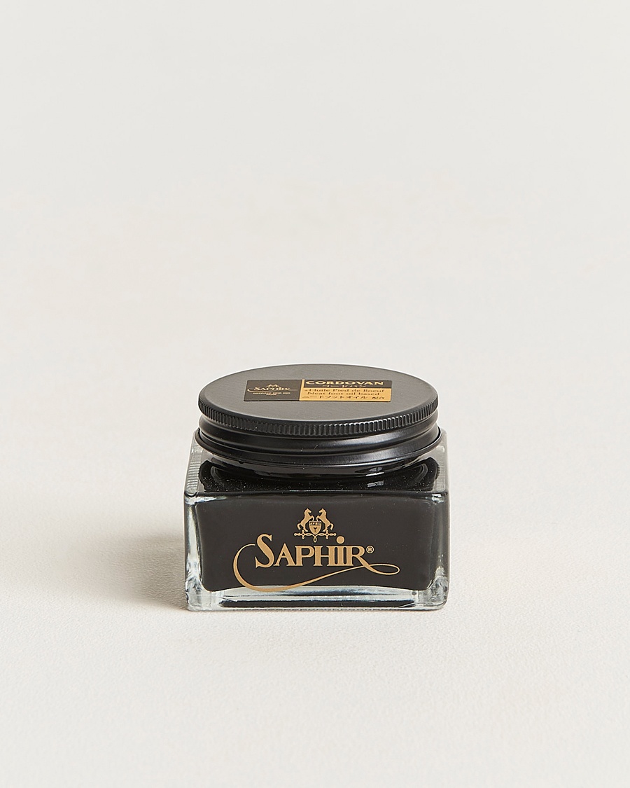 Saphir Medaille d'Or Cordovan Creme 75 ml Black – Black