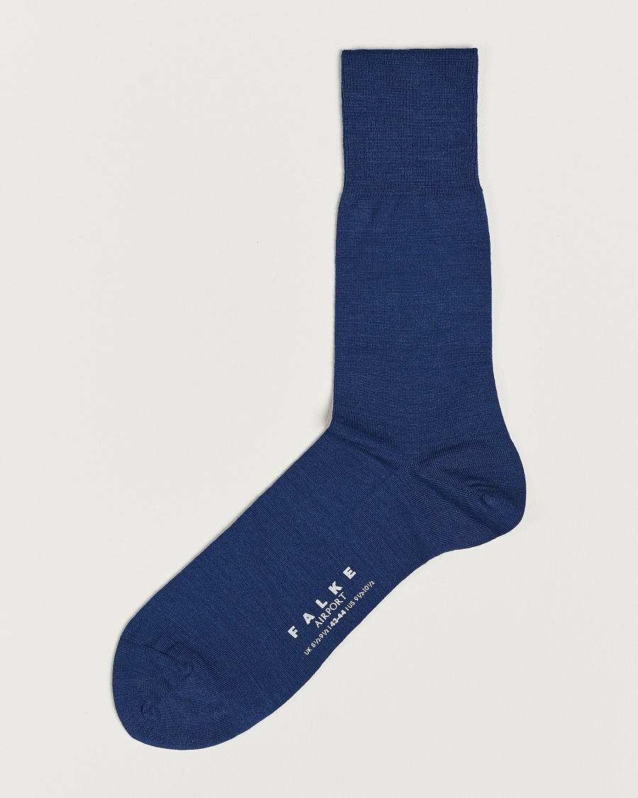 Men | Everyday Socks | Falke | Airport Socks Royal Blue