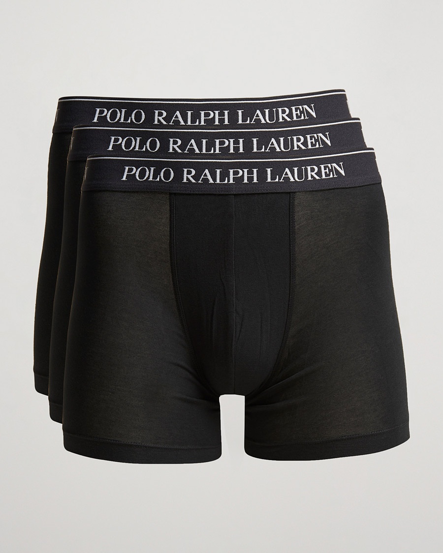 Polo Ralph Lauren 3-Pack Boxer Brief Polo Black – Black