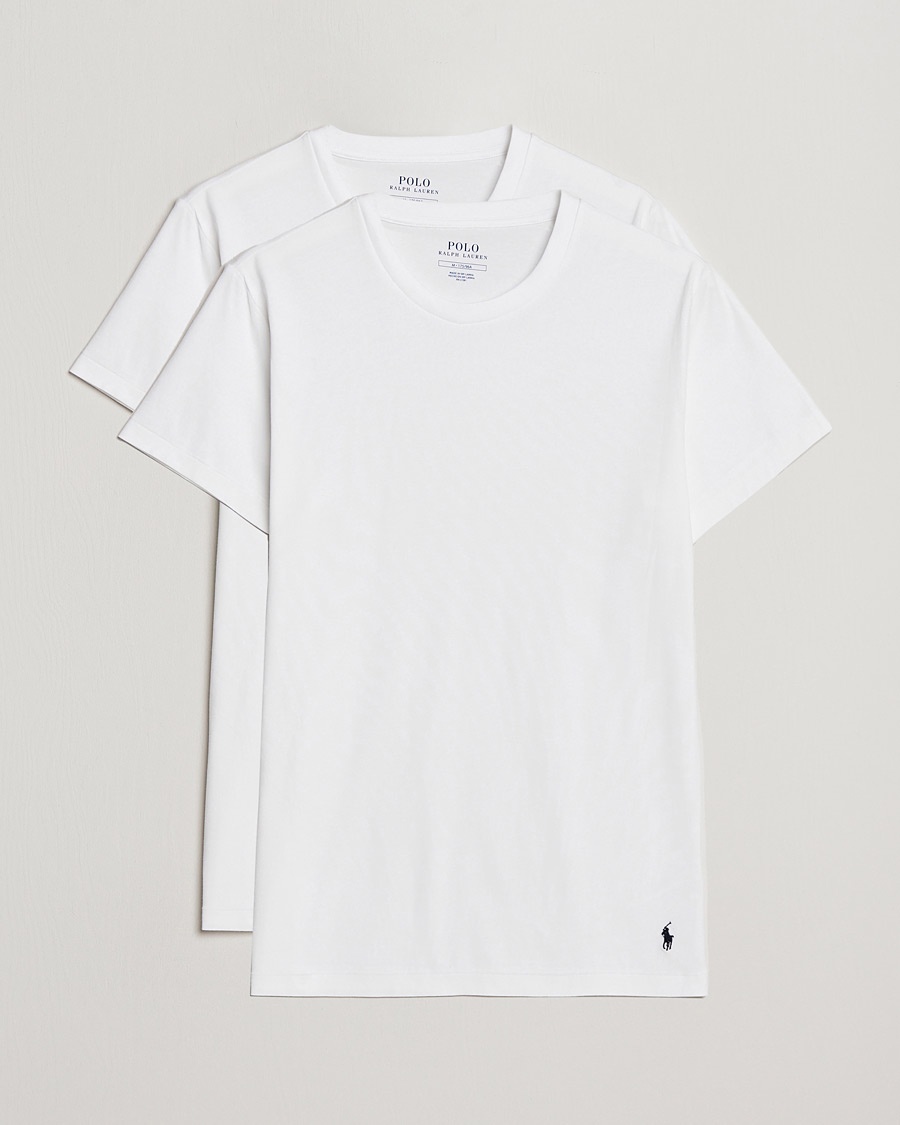Polo Ralph Lauren 2-Pack Cotton Stretch T-Shirt White – White