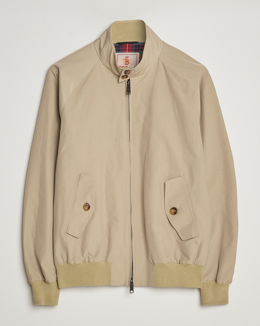Men | Coats & Jackets | Baracuta | G9 Original Harrington Jacket Natural