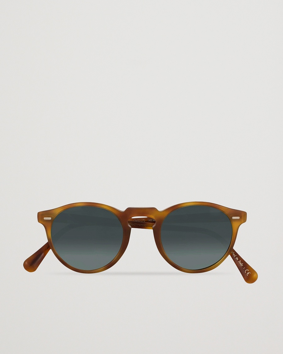 Oliver Peoples Gregory Peck Sunglasses Semi Matte/Indigo Photochromic – Brown