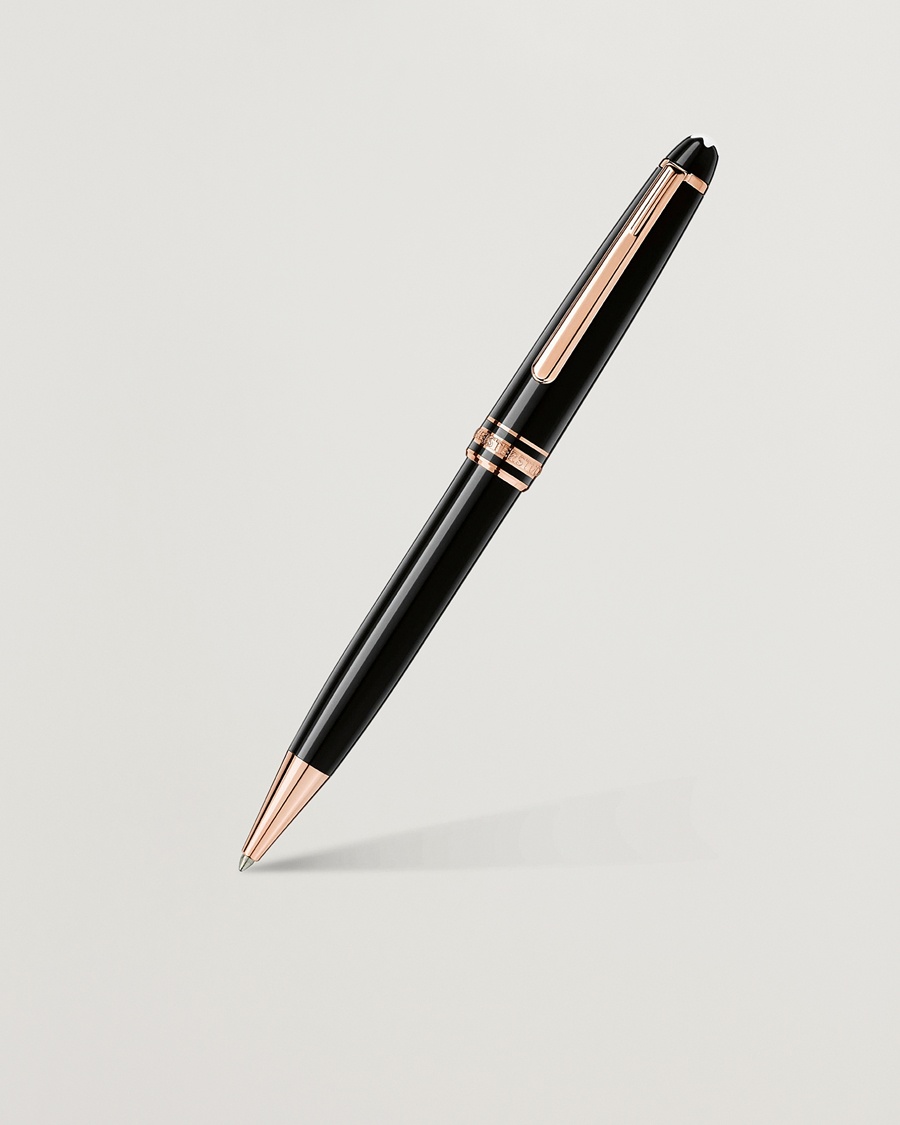 Montblanc 164 Classique Meisterstück Ballpoint Pen Red Gold – Black