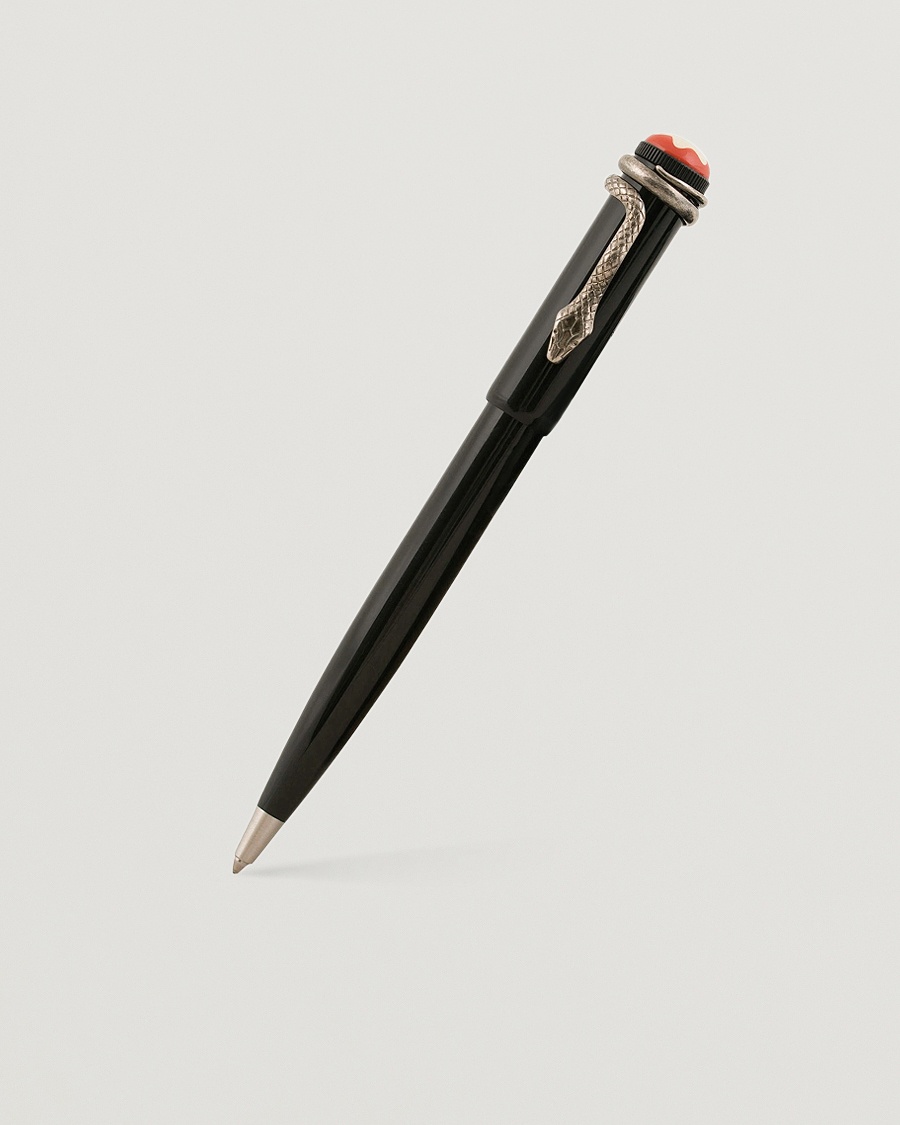 Montblanc Heritage Rouge & Noir Ballpoint Pen Black – Black