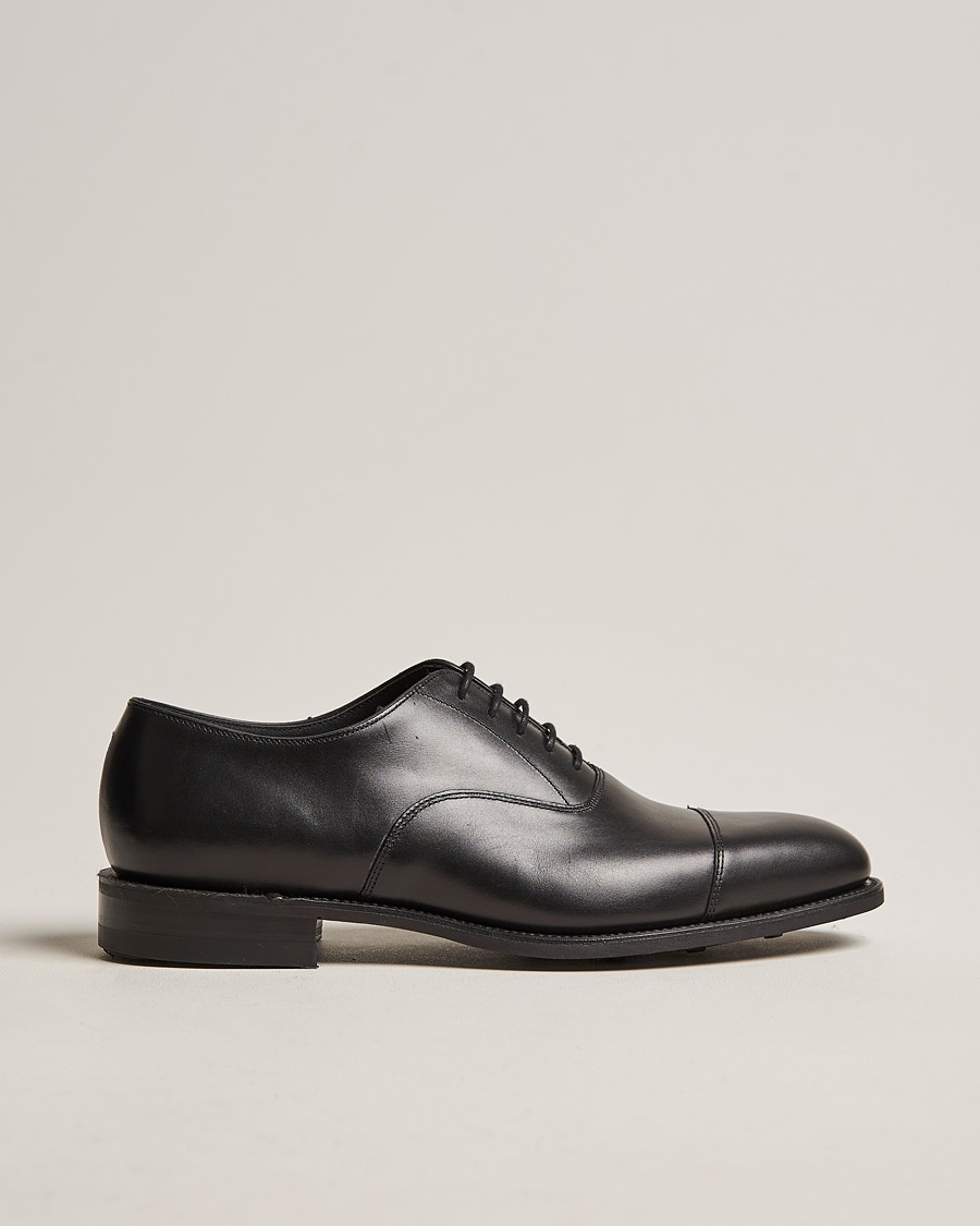 Loake 1880 Aldwych Single Oxford Black Calf – Black
