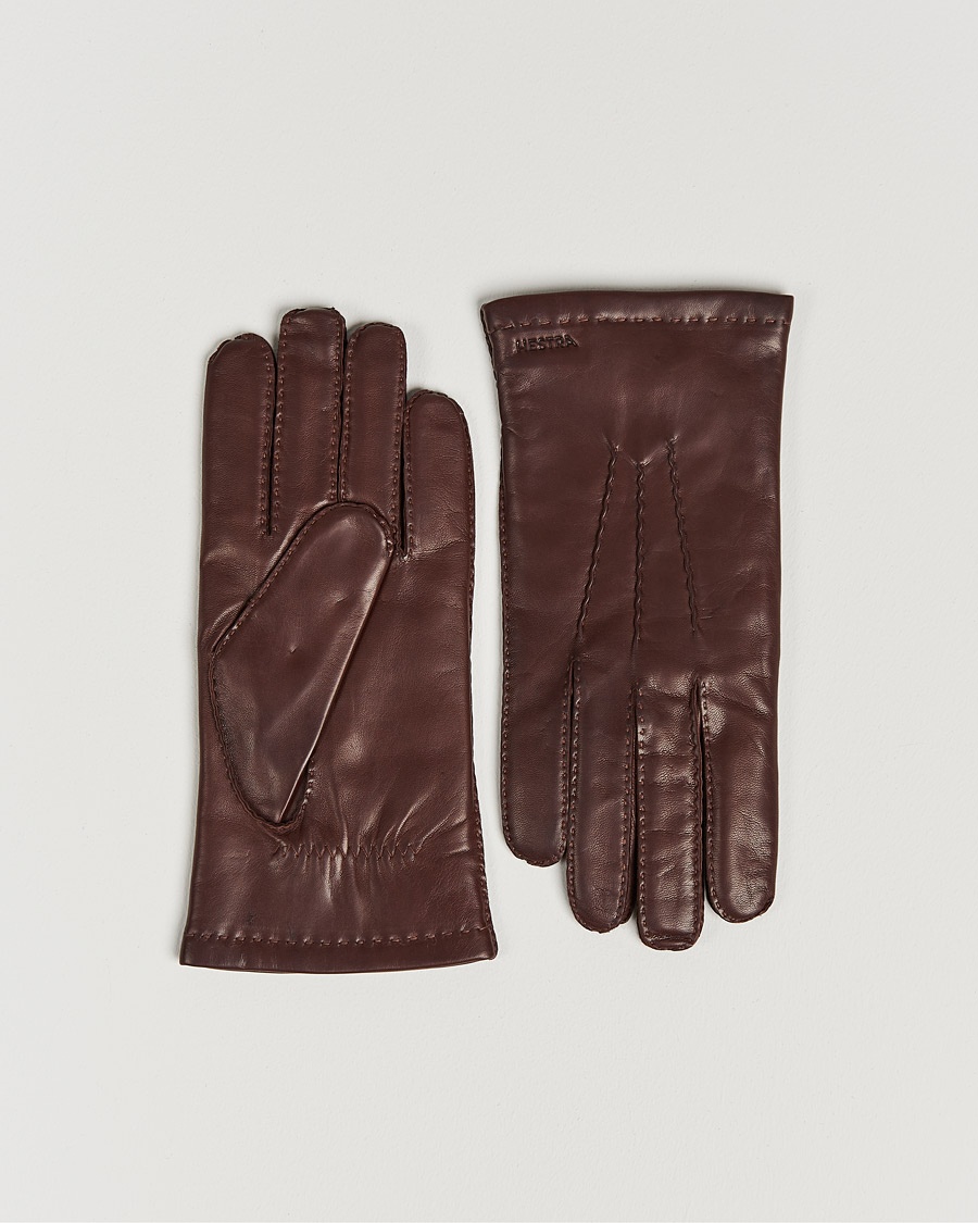 Hestra Edward Wool Lined Glove Chestnut – Brown