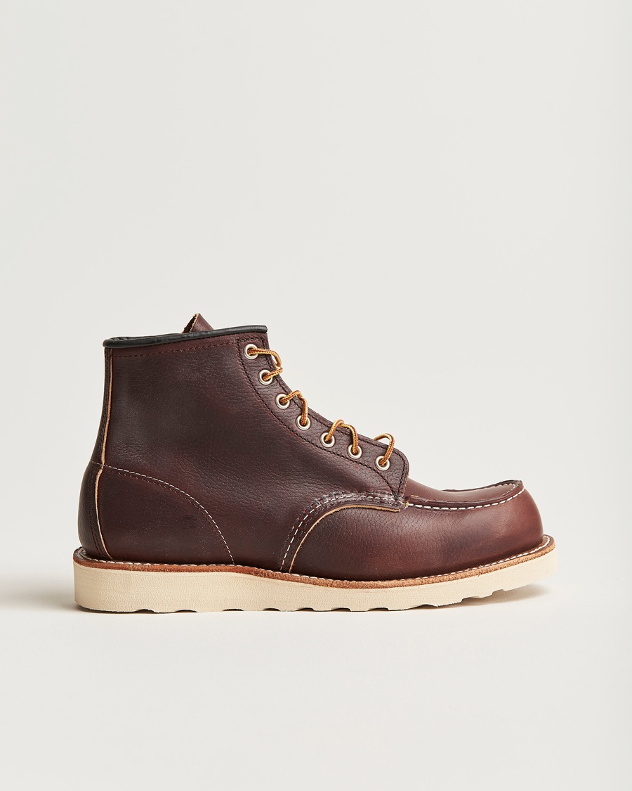 Red Wing Shoes Moc Toe Boot Briar Oil Slick Leather – Brown