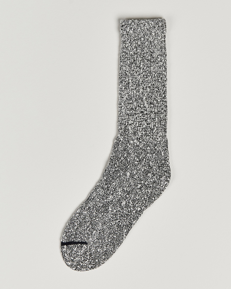 Men | Everyday Socks | Red Wing Shoes | Cotton Rag Crew Black/White