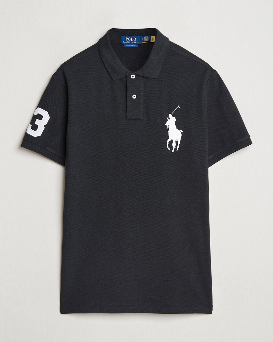 Polo Ralph Lauren Slim Fit Polo Polo Black at CareOfCarl.com