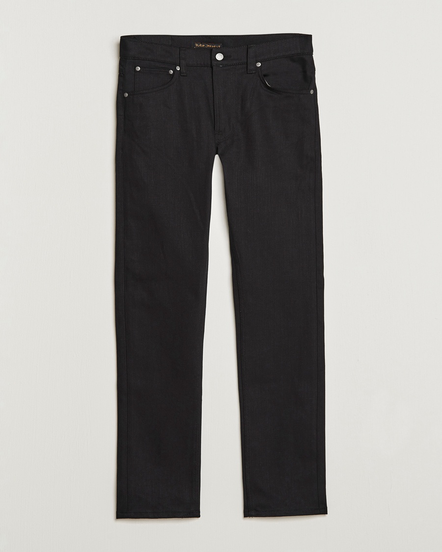 Men | Jeans | Nudie Jeans | Lean Dean Jeans Dry Ever Black