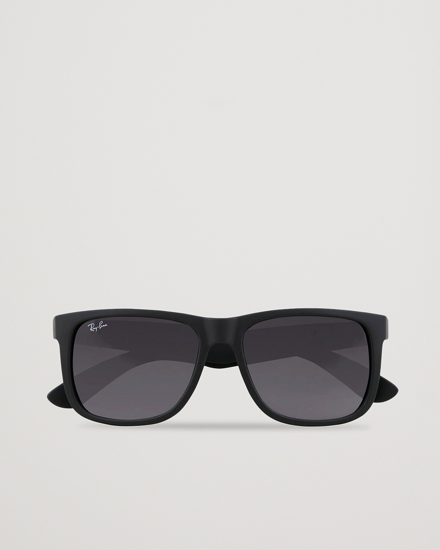 Ray-Ban 0RB4165 Justin Sunglasses Matte Black – Black