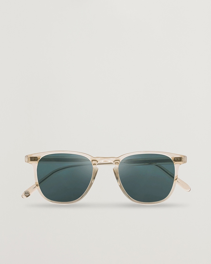 Garrett Leight Brooks 47 Sunglasses Blue Smoke – Yellow