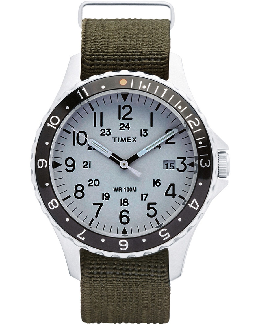 Navi Ocean Blasted Steel/Pearl White Dial
