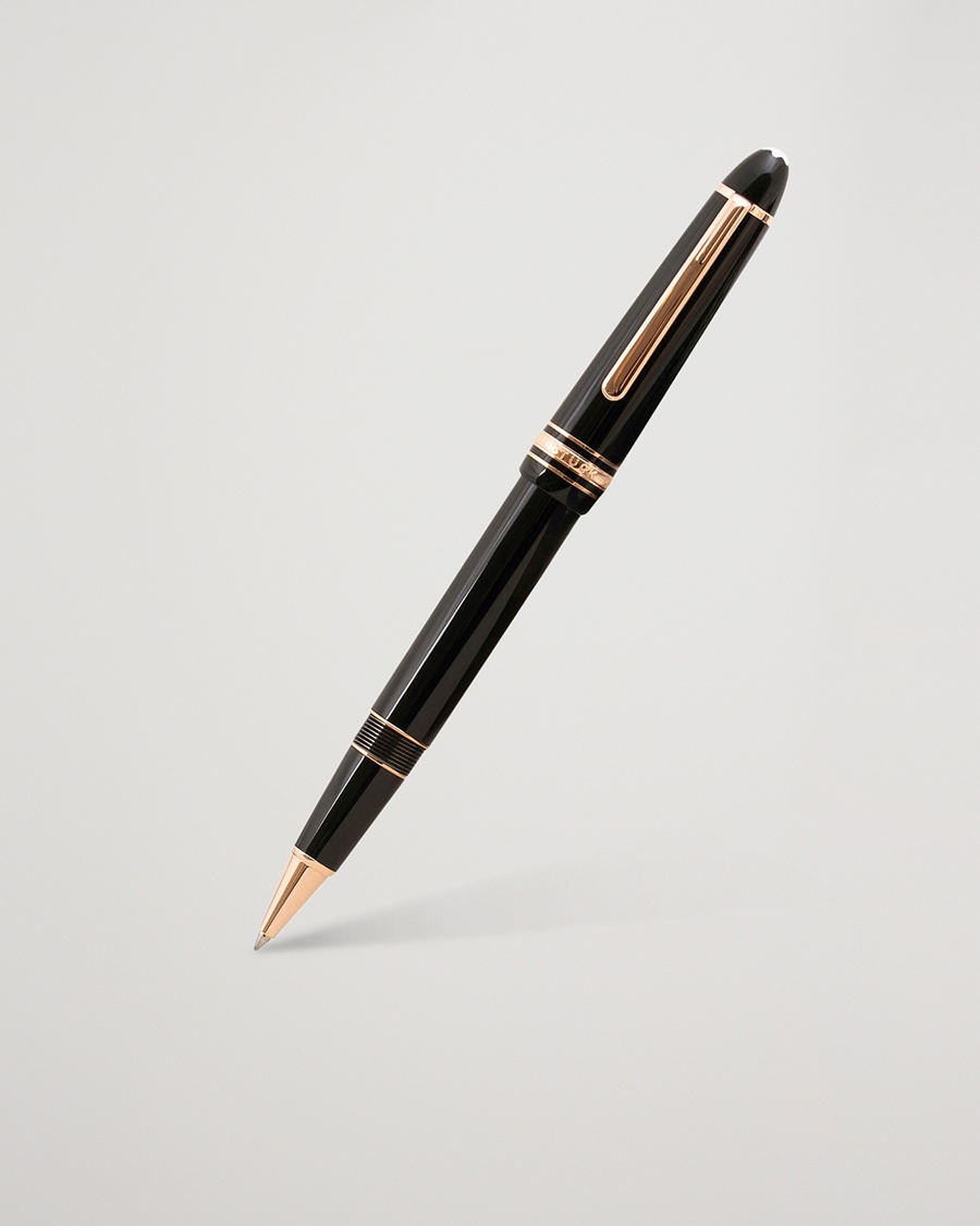 Montblanc 162 Meisterstück Rollerball LeGrand Pen Black/Red Gold – Black