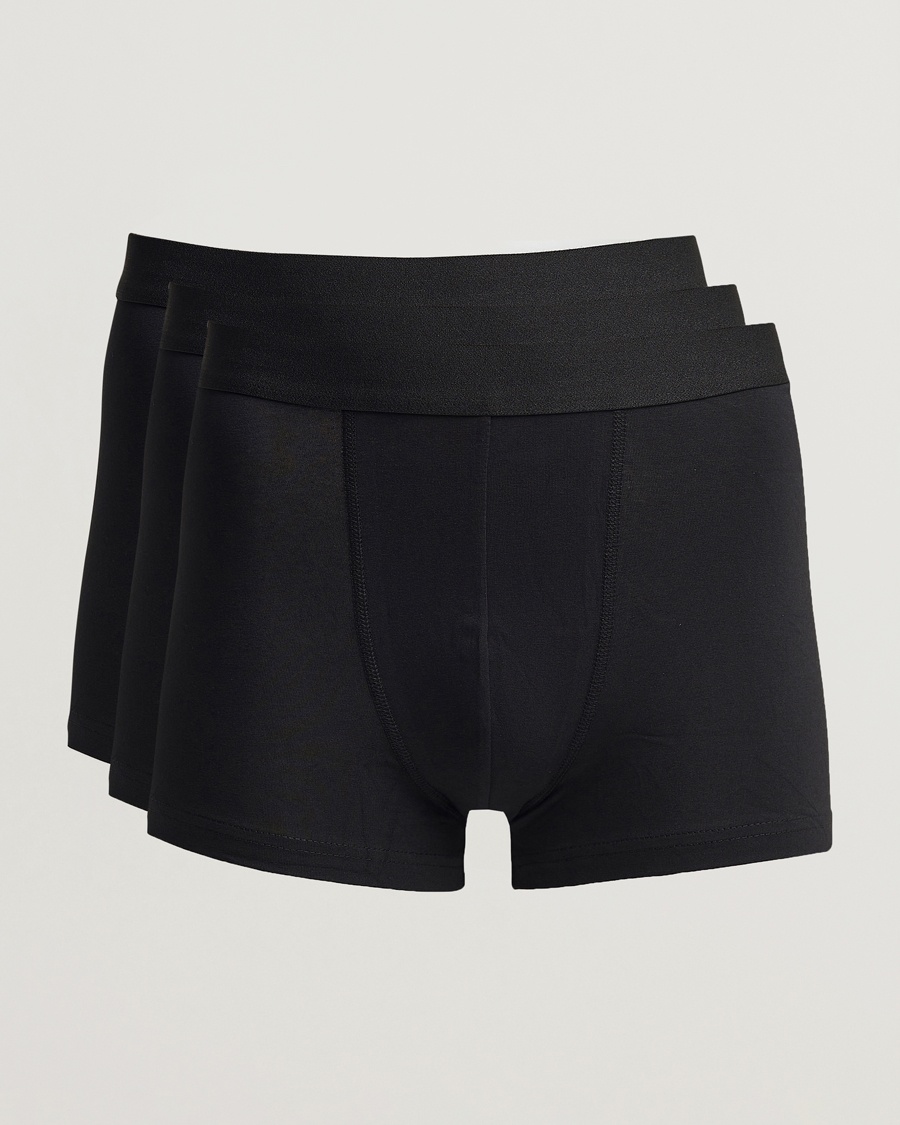 Bread & Boxers 3-Pack Boxer Brief Black – Black