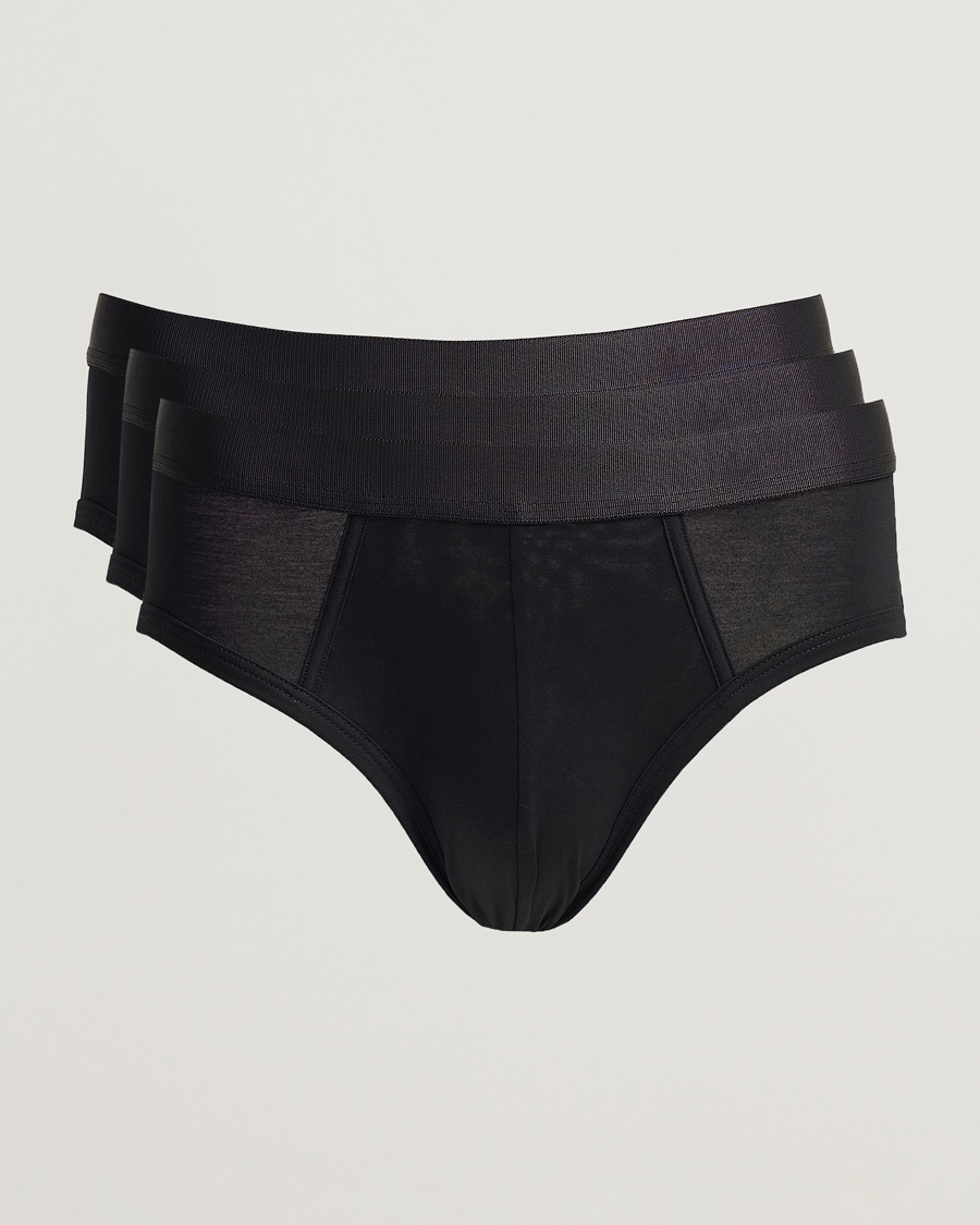 Men | CDLP | CDLP | 3-Pack Y-Brief Black