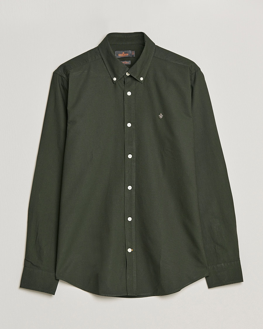 Morris Douglas Oxford Shirt Olive – Green