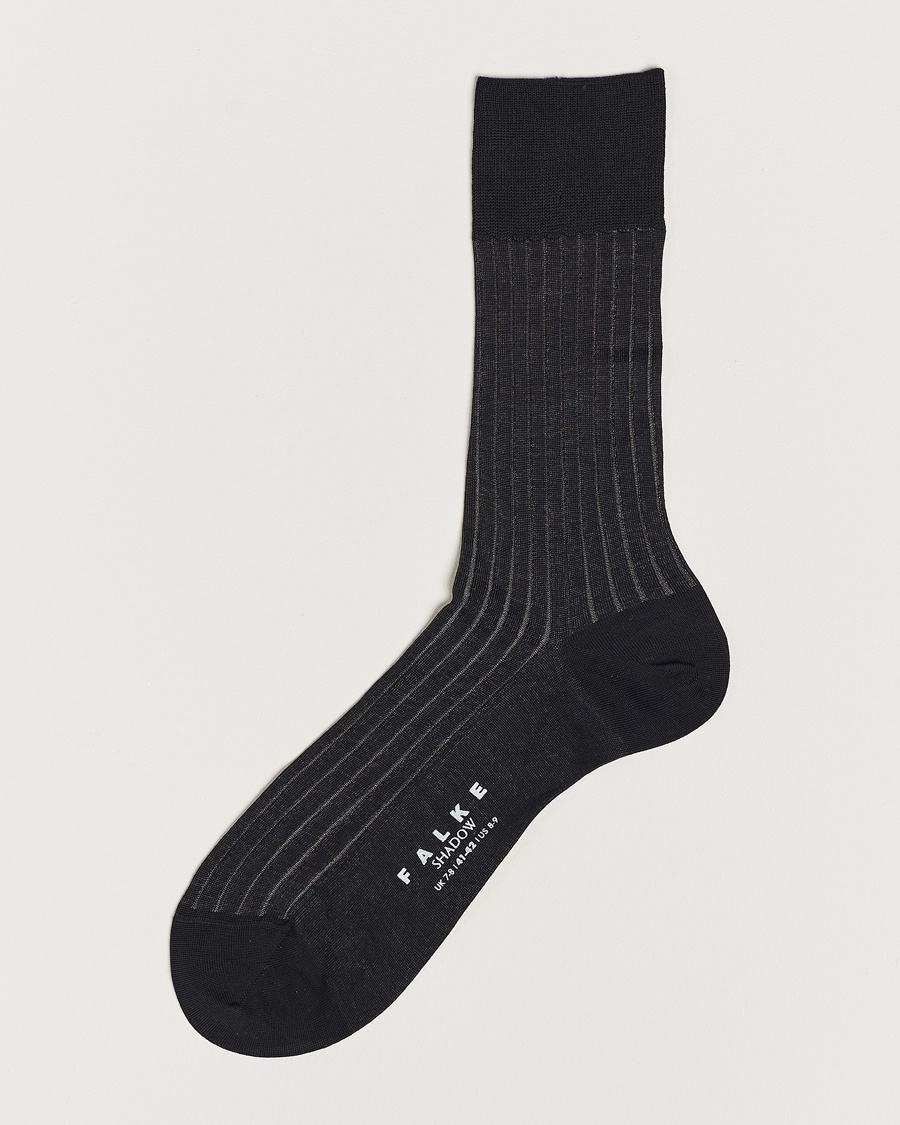 Falke Shadow Stripe Sock Grey/White – Grey