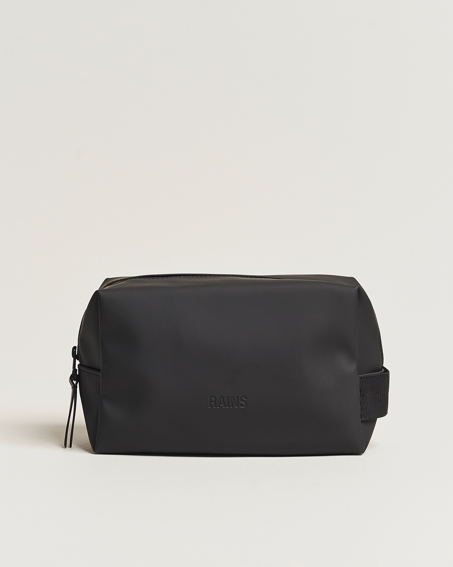 RAINS Washbag Small Black – Black