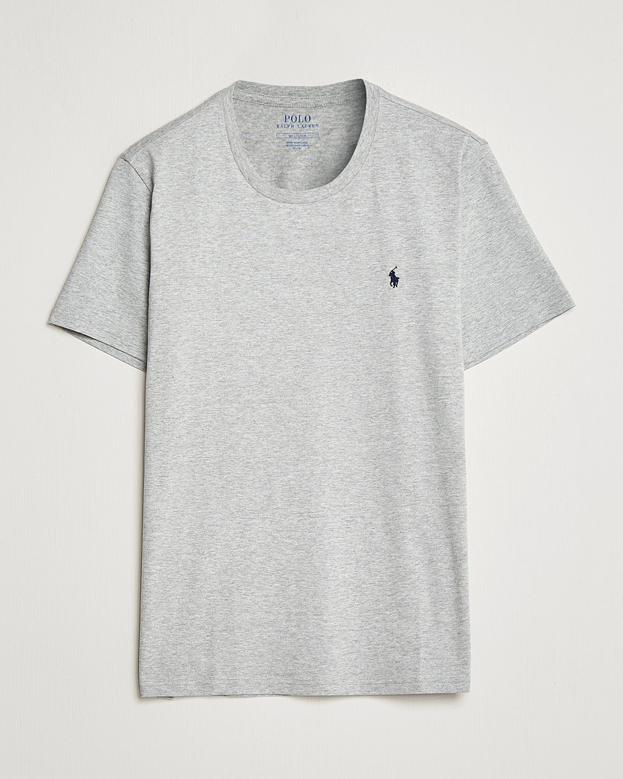 Polo Ralph Lauren Liquid Cotton Crew Neck T-Shirt Andover Heather – Grey