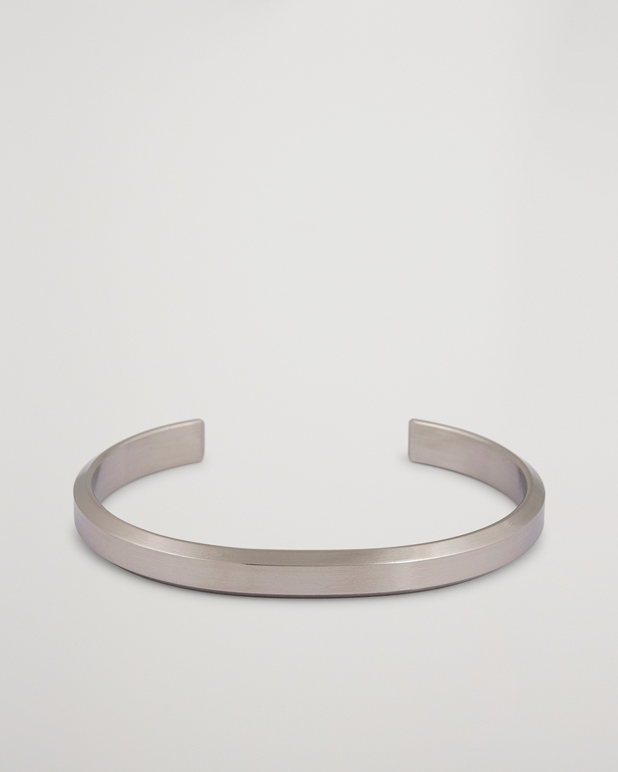 Skultuna Icon Cuff Matte Steel – Silver