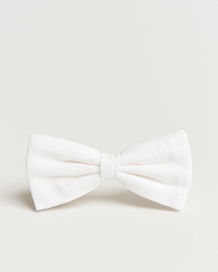 Amanda Christensen Cotton Pique Pre Tie White – White