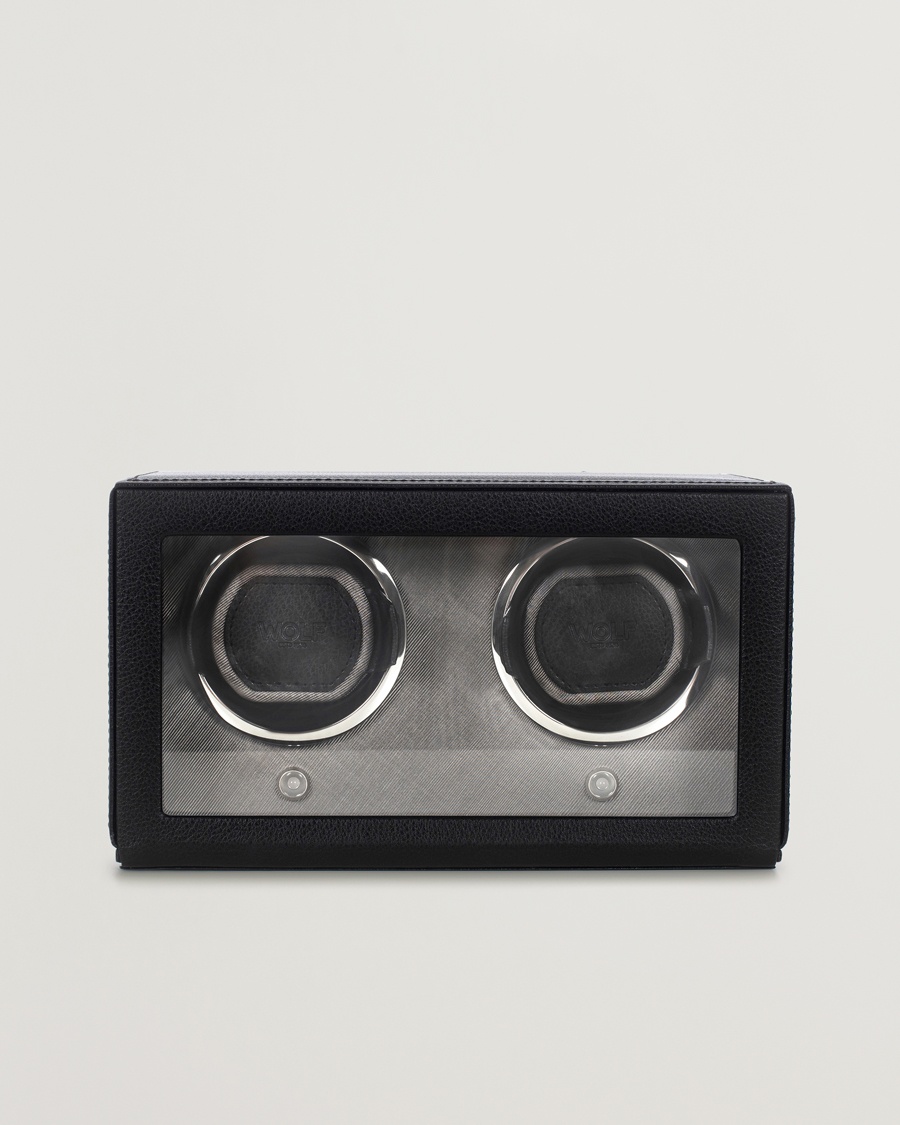 WOLF Cub Double Winder With Cover Black – Black