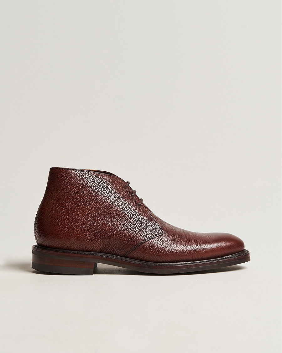 Men | Loake 1880 | Loake 1880 Legacy | Lytham Chukka Boot Oxblood Grain Calf
