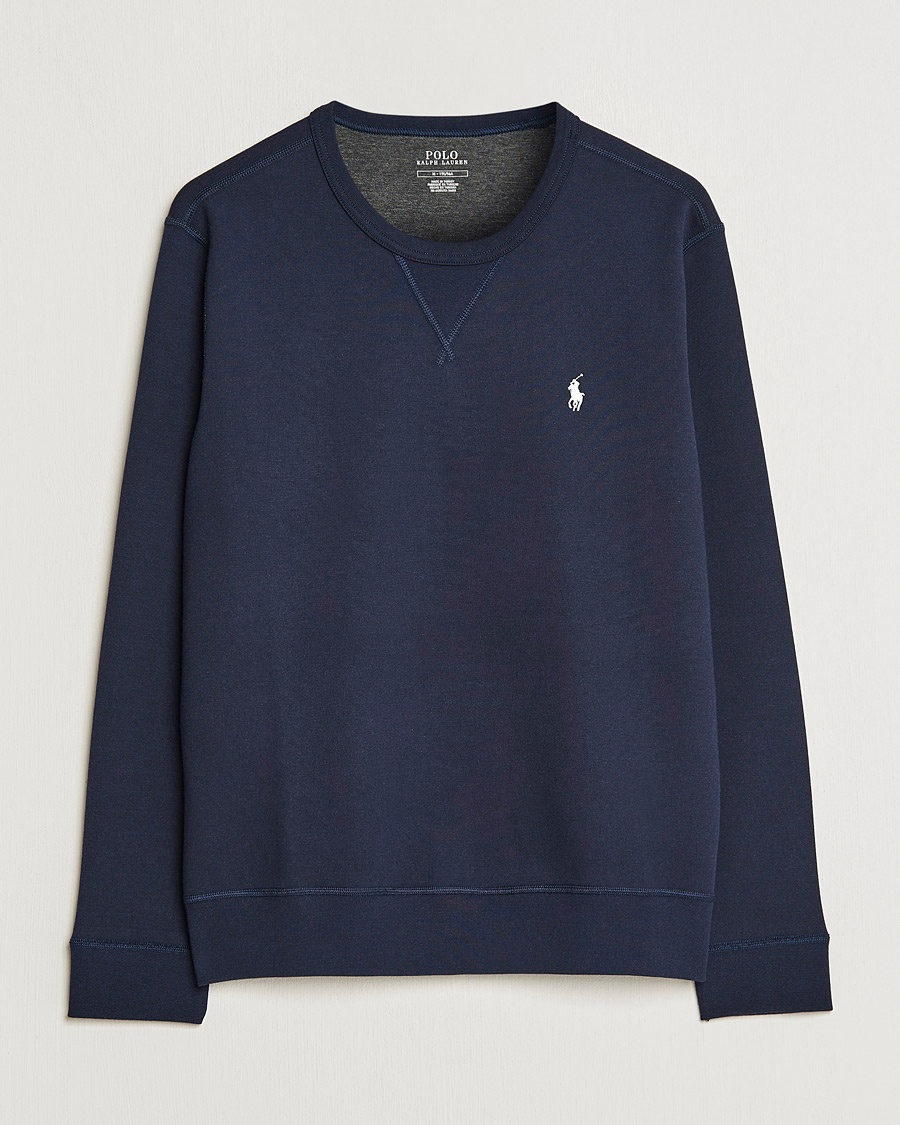 Polo Ralph Lauren Tech Crew Neck Sweatshirt Aviator Navy – Blue