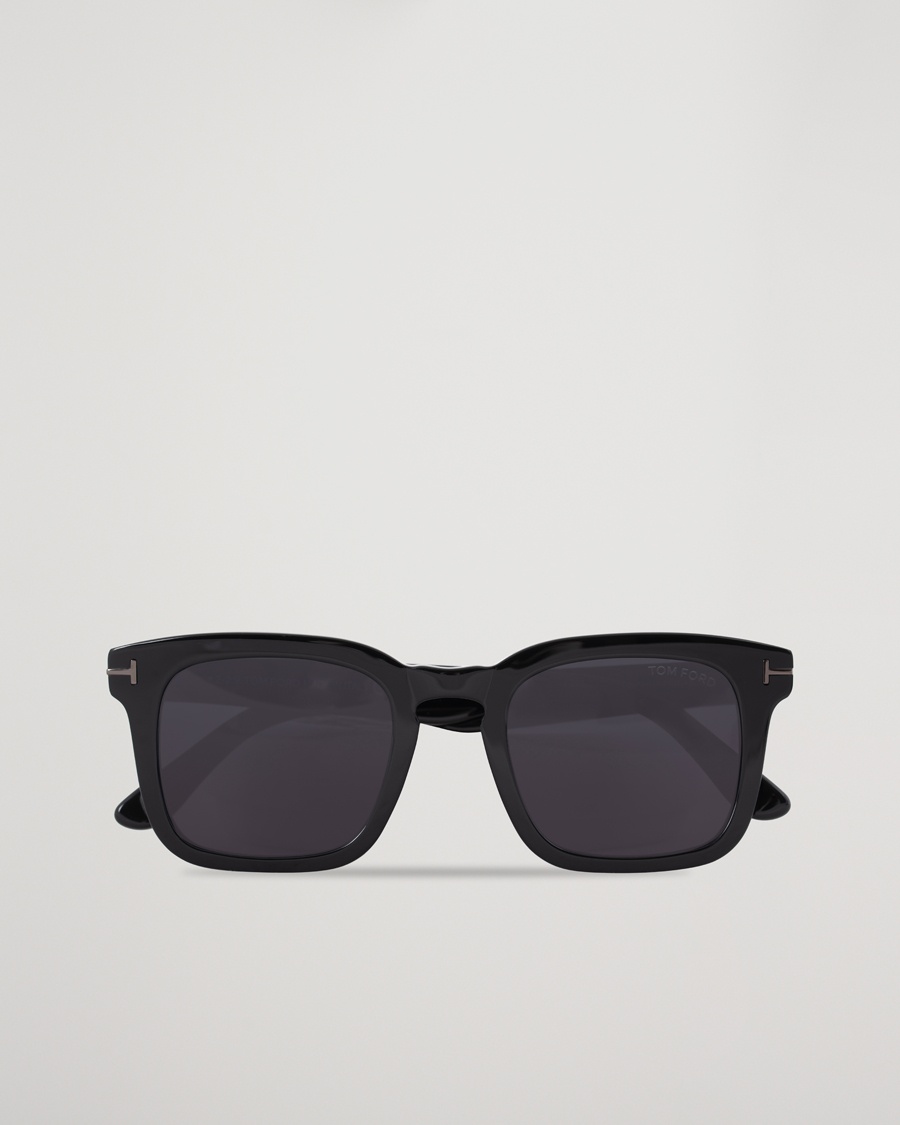 Tom Ford Dax TF0751-N Sunglasses Black – Black