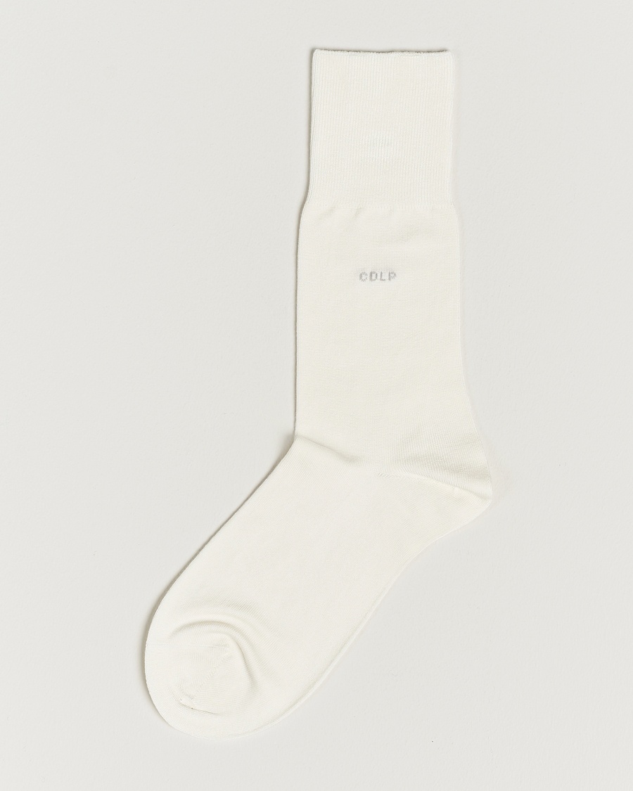 CDLP Bamboo Socks White – White