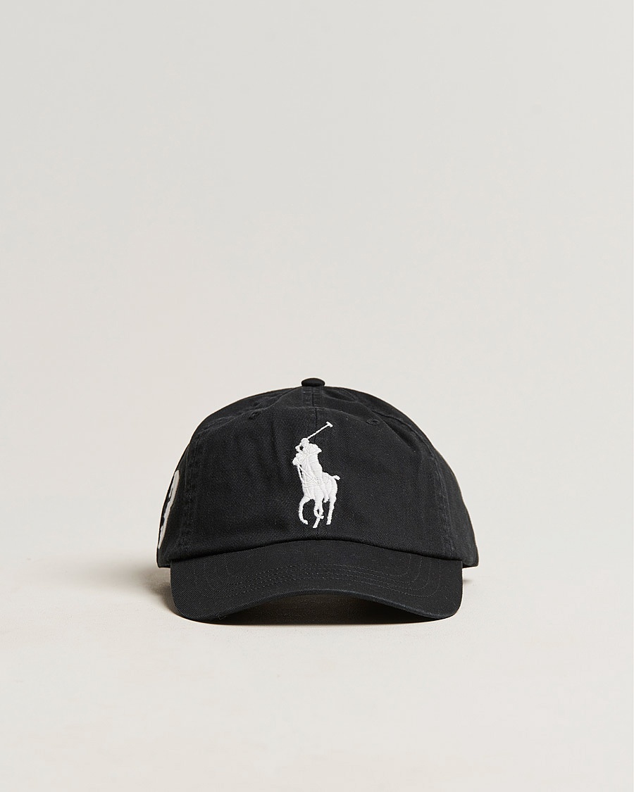 Polo Ralph Lauren Big Pony Cap RL Black – Black