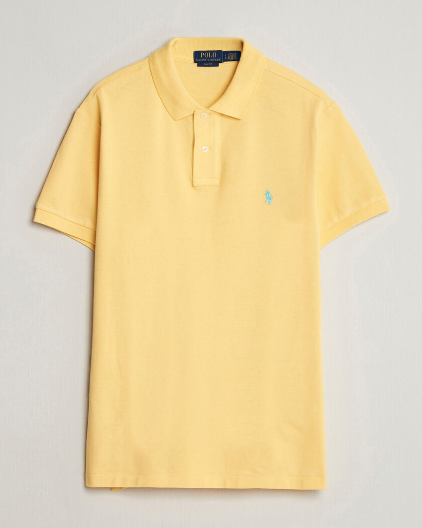 Polo Ralph Lauren Slim Fit Polo Empire Yellow – Yellow