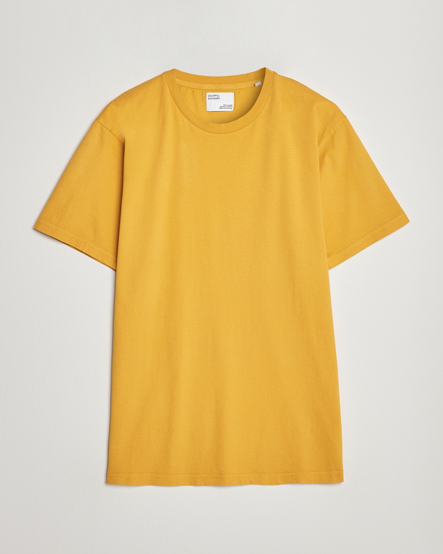 Colorful Standard Classic Organic T-Shirt Burned Yellow – Yellow