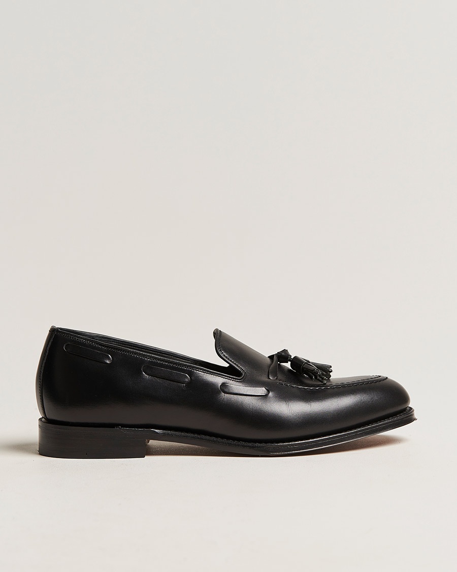 Men | Shoes | Loake 1880 | Russell Tassel Loafer Black Calf