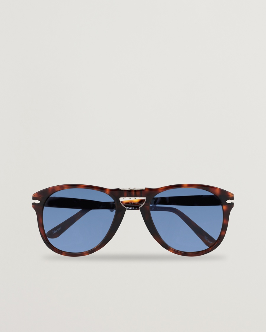 Persol 0PO0714 Folding Sunglasses Havana/Blue Gradient – Brown