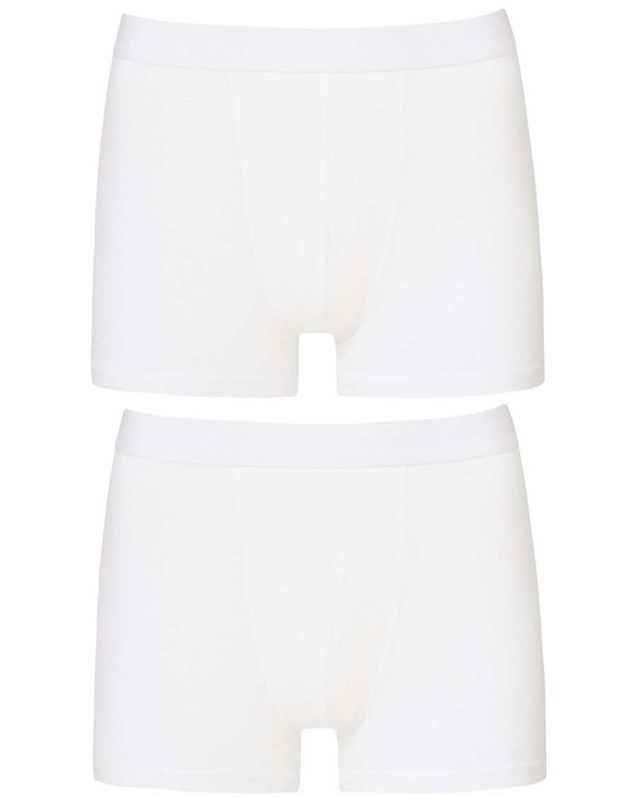 Bread & Boxers 2-Pack Boxer Breif Modal White - Size: S
